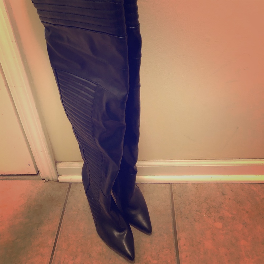 Thigh high boots